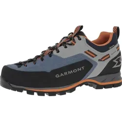 Garmont Dragontail MNT EVO GTX Men UK 12 - Insignia Blue/Frost Grey - Wanderschuhe mit GORE-TEX® Membrane für wasserdichten Schutz und exzellente Traktion dank Vibram® Mulaz Evo Laufsohle. Ideal für Klettersteige und Trekkingtouren.