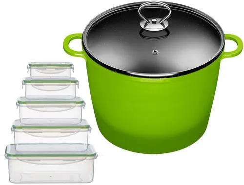 King Suppentopf grün, Ø 24cm, 7L