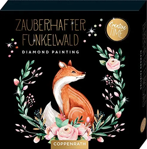 Zauberhafter Funkelwald: Diamond Painting (Creative Time) von Coppenrath Verlag