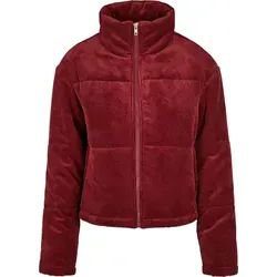 Urban Classics Damen Corduroy Puffer Jacket - Funktionsjacke aus 100% Baumwolle, ideal für kühle Tage mit wattierter Füllung und stilvollem Cordstoff für urbanen Chic.