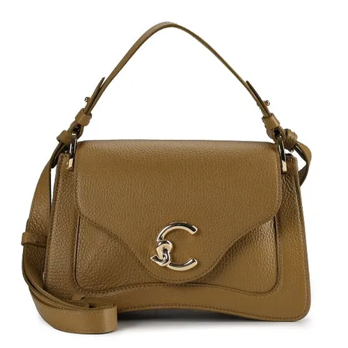 Coccinelle C-Me Schultertasche Leder 23.5 cm braun TAS056301