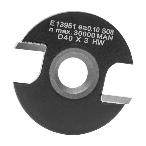 ENT 13951 Scheibennutmesser HW (HM) Z2 D40 x 3 mm mit Senkbohrung