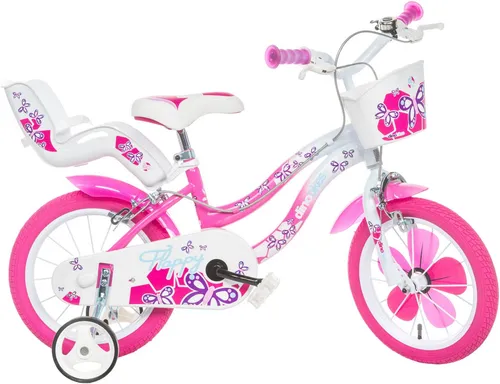 Dino Kinderfahrrad 14 Zoll in pink von Dino