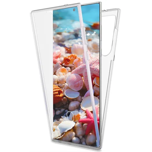 Samsung Galaxy S24 Ultra Handyhülle 360° NALIA Case Cover Komplettschutz Rundum