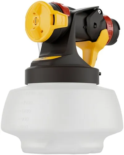 Wagner Sprühaufsatz Wall Extra I-Spray 1800 - Farbsprühsysteme mit 1800 ml Behälter, patentierte I-SPRAY-Düse für feinste Zerstäubung und hohe Viskositätstoleranz, ideal für dickflüssige Farben.