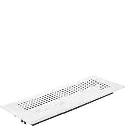 Zehnder ComfoGrid Design-Abdeckgitter CLF Torino, Weiß, 350 x 130 mm