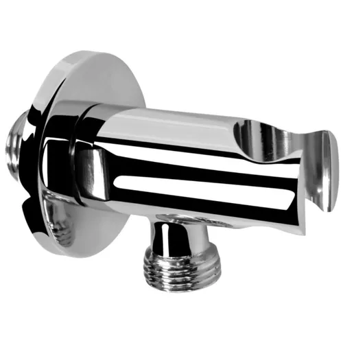 Cornat Wandanschluss 1/2 Zoll AG Rosette Ø 54 mm Mit Halter für Handbrause