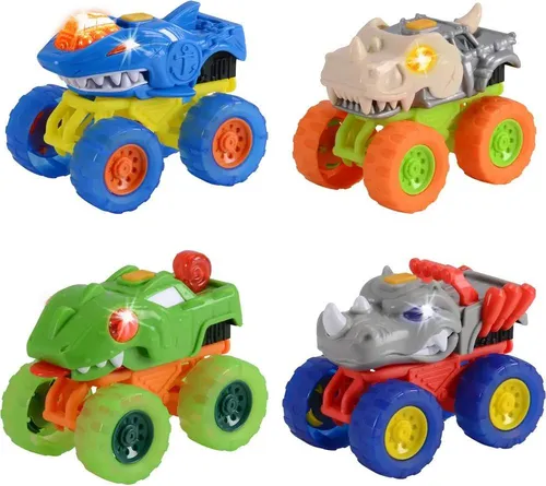 Dickie Toys Monster Squad, 4-sort.