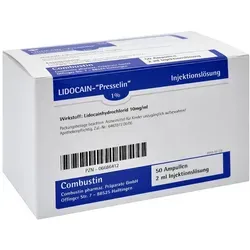 Lidocain Presselin 1% Injektionslösung 100 ml - Lidocain zur örtlichen Betäubung, ideal für intrakutane Anwendungen in der Neuraltherapie. Effektive Schmerzreduktion für medizinische Eingriffe.