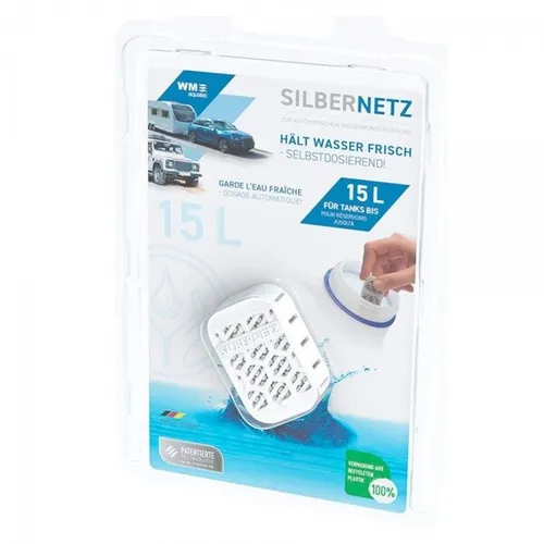 WM aquatec Silbernetz bis 15 Liter Tankgröße Wasserkonservierung Silvertex