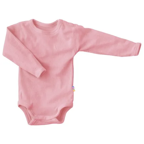 Joha Kid's Body L/S - Merinounterwäsche Größe 80 in Rosa - Bequeme Merinounterwäsche für Kinder in Rosa, Größe 80. Mulesing-frei und ideal für den Alltag. Hergestellt aus 100% Wolle für angenehmen Tragekomfort. Entdecken Sie weitere Joha-Angebote auf Bergfreunde.de!