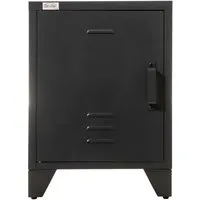 Jet-Line Stahlschrank Minskow im Industrie Design Anthrazit 40 x 40 x 55 cm - Robuster Werkzeugschrank im modernen Industriedesign, ideal für Werkstatt und Garage. Mit verstellbarem Regalboden und Lüftungsschlitzen für optimale Lagerung.