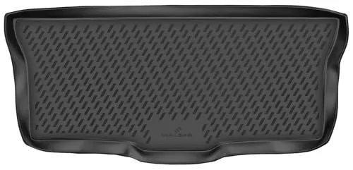 WALSER Kofferraumwanne Passform XTR für CITROËN C1 (2005-2014) - Schwarze Kofferraummatte aus TPE für CITROËN C1, passgenau und strapazierfähig, schützt Ihren Kofferraum vor Schmutz und Nässe.