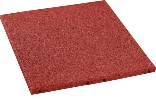 Hamann Mercatus Fallschutzplatten oxydrot 40 x 40 x2,5 cm Matte Fallschutzmatten