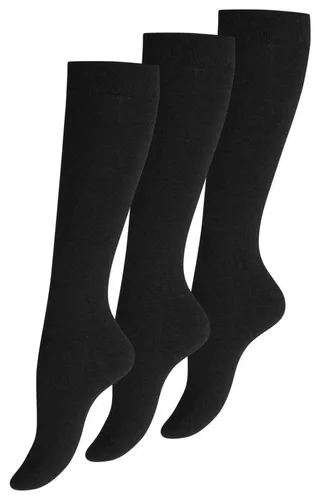 Produktbild Yenita® Kniestrümpfe (3-Paar) in angenehmer Baumwollqualität