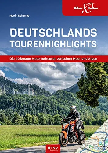 Produktbild Deutschlands Touren Highlights: Die 40 besten Motorradtouren zwischen Meer und Alpen