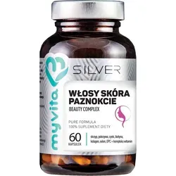 SILBER Haare, Haut, Nägel