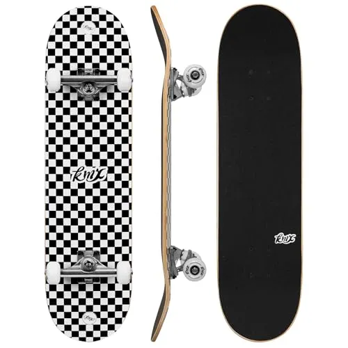 KMX Komplett Anfänger Skateboard mit coolem Design, Skate-Tool
