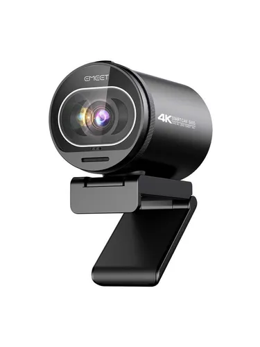 Emeet SmartCam S600 4K Ultra HD Webcam - Die Emeet SmartCam S600 bietet beeindruckende 4K Ultra HD-Videoqualität und ist ideal für Videokonferenzen. Mit intelligentem Autofokus und automatischer Lichtkorrektur sorgt sie für optimale Bildverhältnisse in jedem Umfeld.