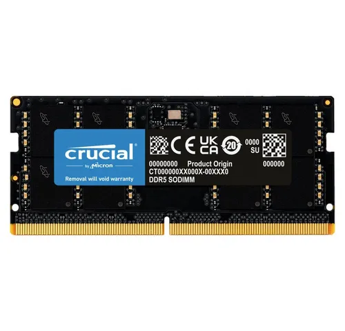 Crucial RAM 32GB DDR5 5600MHz in schwarz von Crucial