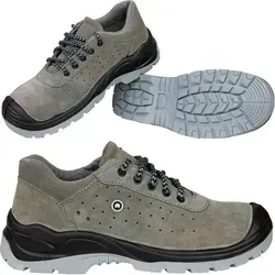 Arbeitsschuhe Sicherheitsschuhe Schutzschuhe Sämischleder S1 Schutzkappe (PERFO) Gr. 44 - 44