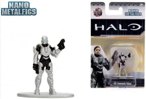HALO COMMANDER PALMER MINI FIGUR METALL NANO METALLFIG