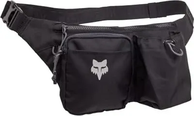 Fox Racing Unisex Fox Head Premium Hip Pack - Stylische Gürteltasche in Schwarz mit Fox Head Design, ideal für Sport und Freizeit, bietet Platz für essentials und bequemes Tragen.