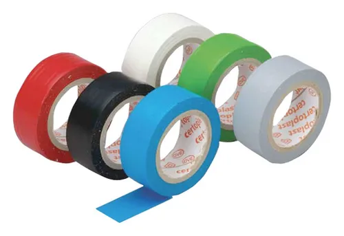 Heidemann Isolierband weich PVC, 4,5 m , 6 Rll.farbig sort - 30480