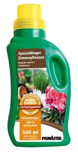 Primaster Zimmerpflanzen-Spezialdünger 500ml Konzentrat Kräuterdünger Ganzjährig