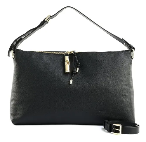 Furla Debby M Beuteltasche - Damen - schwarz WB02006-BX3353-O6000 - Elegante Furla Debby M Beuteltasche aus hochwertigem, fein genarbtem Leder. Ideal für jeden Anlass und bietet ausreichend Platz für Ihre Essentials.