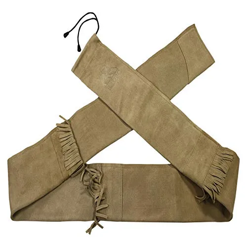 elToro Bogenhülle Leder Deluxe II; für Lang- und Recurvebögen; Größe: ca. 75 Zoll, geeignet für Bögen bis 72 Zoll zum Schutz bei Transport und Lagerung