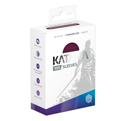 Ultimate Guard Sammelkarte Katana Sleeves Standard Size (100) (66x91mm) - Radiant Plum