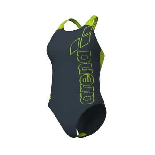 ARENA Feel Damen Scratchy V Back Badeanzug - Sportlicher Damen Badeanzug aus recyceltem MaxFit Eco Material, chlor- und salzwasserbeständig, mit UV-Schutz UPF 50+. Ideal für Fitness- und Freizeitschwimmer, bietet perfekte Passform und höchsten Tragekomfort.