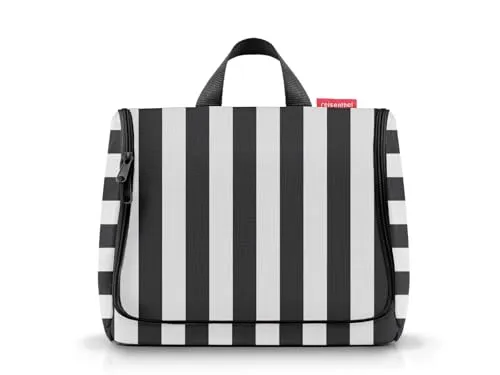 REISENTHEL® Kosmetiktasche toiletbag XL summerstripes black von reisenthel