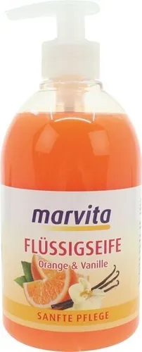 Seife flüssig Marvita 500ml Orange & Vanille