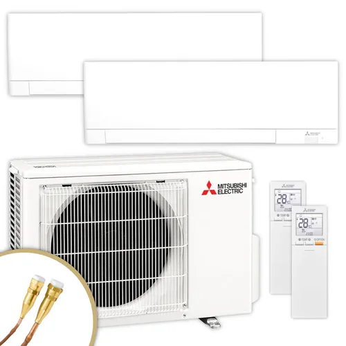 Mitsubishi Multisplit Klimaanlage | MSZ-AY | 2x3,5 kW | Quick-Connect
