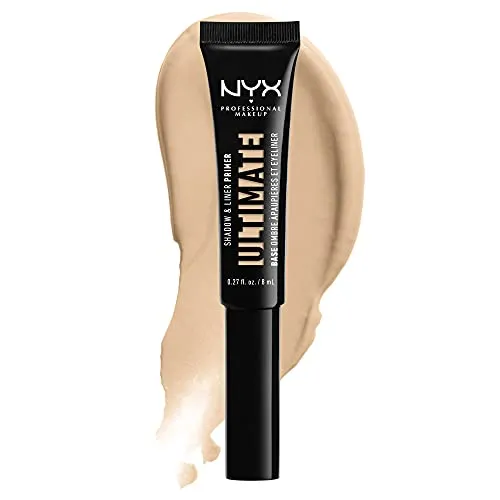 NYX Professional Makeup Ultimate Shadow and Liner Primer, Mit Vitamin E angereichert, Vegan, Farbton: Medium