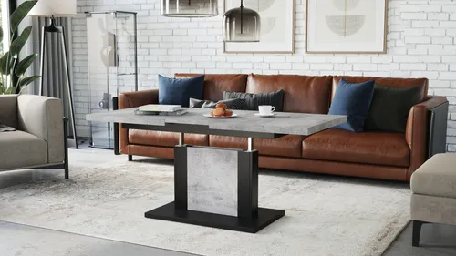 Design Couchtisch Orion in grau von Design Impex