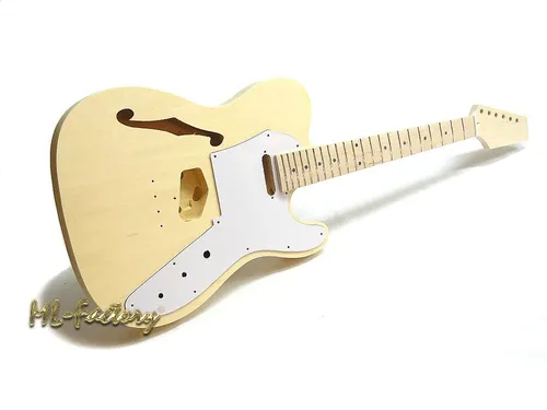 E-Gitarren-Bausatz/Guitar Kit ML-Factory® Style II Hollow Body Thinline