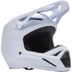 FOX V1 Matte Jugend Motocross Helm, weiss, Größe S in weiß von Fox