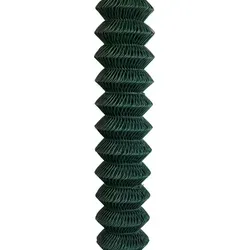 Maschendrahtzaun 60x60mm - Hohe Stabilität für Ihren Garten - Maschendrahtzaun aus verzinktem und PVC-beschichtetem Eisendraht, ideal für die Einfriedung von Gärten und Spielplätzen. Hohe Stabilität dank 2,8 mm Drahtstärke.