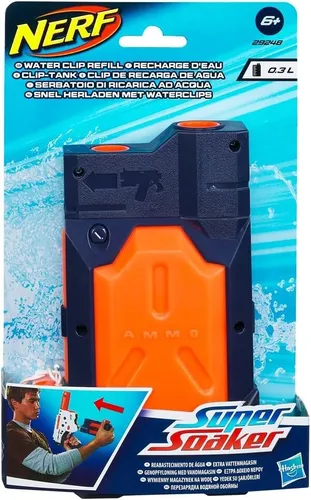 NERF Super Soaker Water Clip Refill 292489683 Wassertank Neu & Ovp