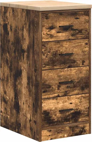 Produktbild vidaXL Garagen-Aufbewahrungsschrank Räuchereiche