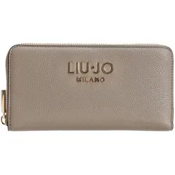 Caliwen XL Zip Around Geldbörse 12cc 19 cm - anthrazit met. - Elegante Portemonnaie mit RFID-Schutz, 12 Kreditkartenfächern und praktischem Reißverschluss für sicheren Schutz und optimale Organisation.