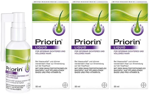 Bayer Vital GmbH GB Pharma Priorin Liquid Pumplösung 3 x 50 ml