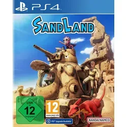 Sand Land PS4 - Neu & OVP - Action-Adventure Spiel für PS4, neu und originalverpackt, ideal für Fans von packenden Abenteuern und spannenden Kämpfen.