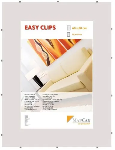 Cliprahmen Easyclips Normalglas 60 x 80 cm Bilderrahmen