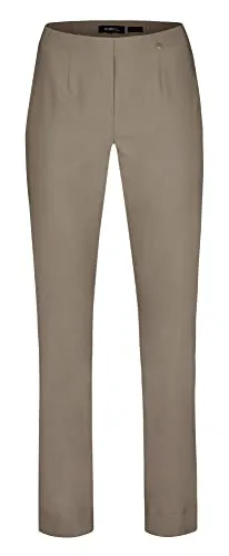 Robell Style Bella - Kurzgröße Damenhose high Waist mit Power Stretch - Hochwertige Damenhose in Kurzgröße | Bequemer Schlupfbund und gerades Bein | Ideal für den Alltag und bequem zu tragen | Maschinenwaschbar | Bitte eine Größe kleiner bestellen.