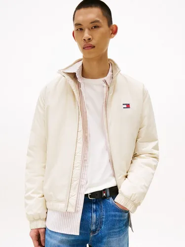 Tommy Jeans Blouson TJM ESSENTIAL PADDED JACKET EXT Freizeitjacke, Übergangsjacke glänzend, Stretchbündchen, Stehkragen