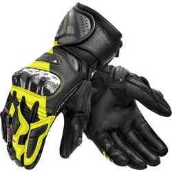 SHIMA RS-3 Herren Motorrad-Handschuhe – Leder, Sommer, Touchscreen - Hochwertige Leder-Motorradhandschuhe mit Carbon-Schutz und verstärktem Grip. Ideal für lange Touren und optimale Kontrolle. Touchscreen-kompatibel für moderne Fahrer.